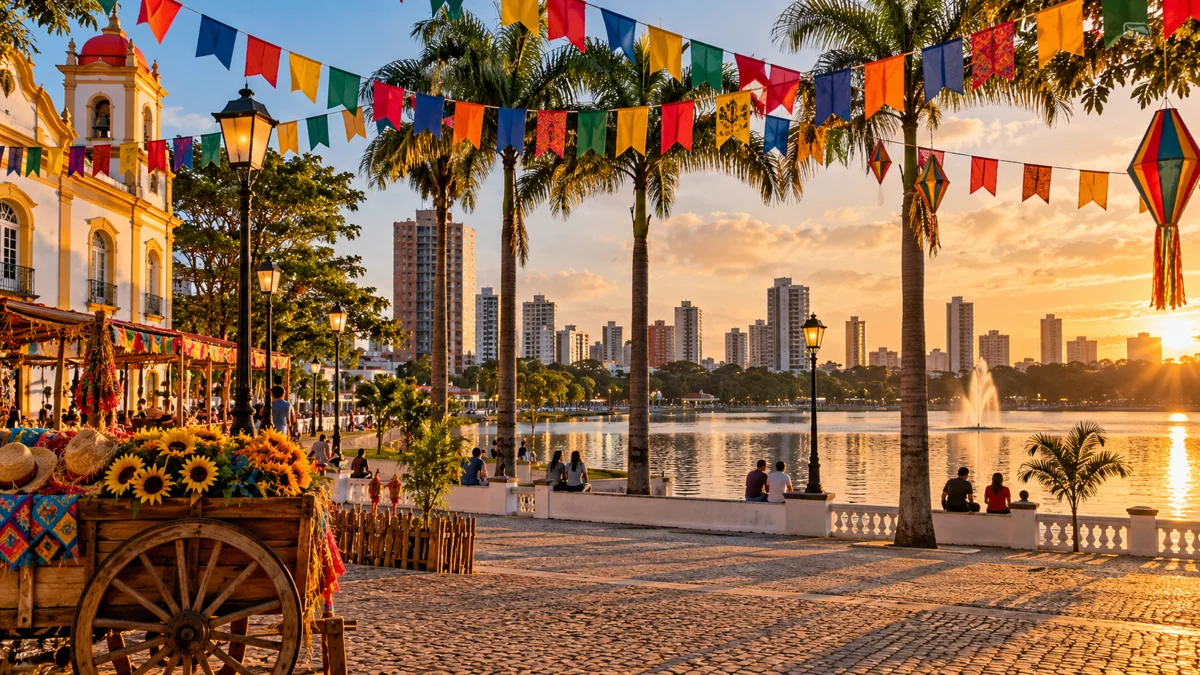 Ilustração para o guia: Passagens para Campina Grande: como planejar a chegada