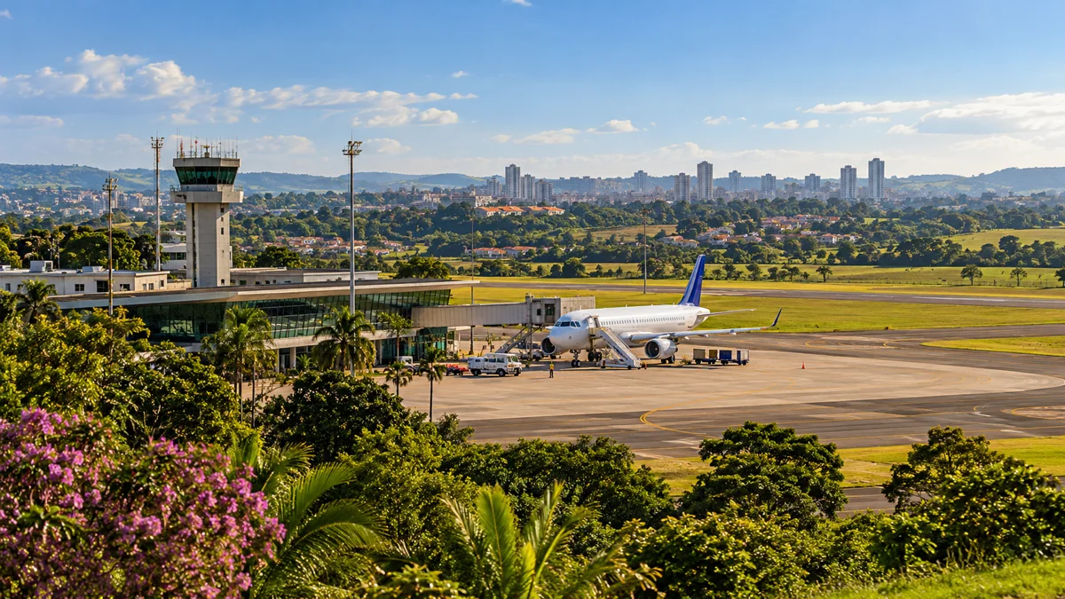 Ilustração para o guia: Passagens para o interior de São Paulo: aeroportos e conexões