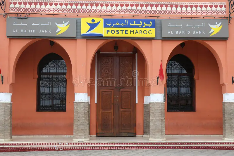 poste maroc marrakech morocco fevereiro correio de em marraquexe e o servico postal nacional marrocos 242484270
